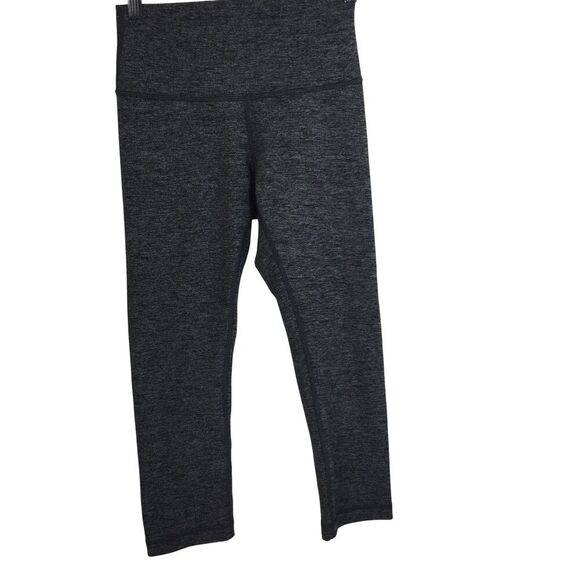 Lululemon Wunder Under Pant Hi-Rise Luon Variegated Knit Heathered Black Size 6 - Picture 1 of 9